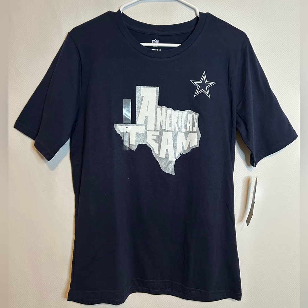 NFL Blue and Silver Short Sleeve Tee